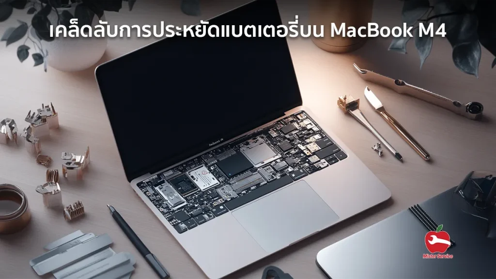 เคล็ดลับการประหยัดแบตเตอรี่บน MacBook M4